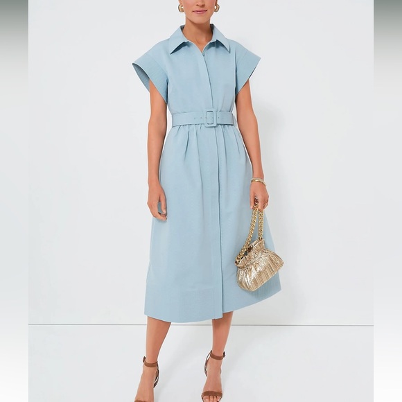 Tuckernuck Slate Blue Chloe Dress - Picture 10 of 16